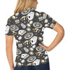 Casino Pattern Print Design 05 Women's Polo Shirt