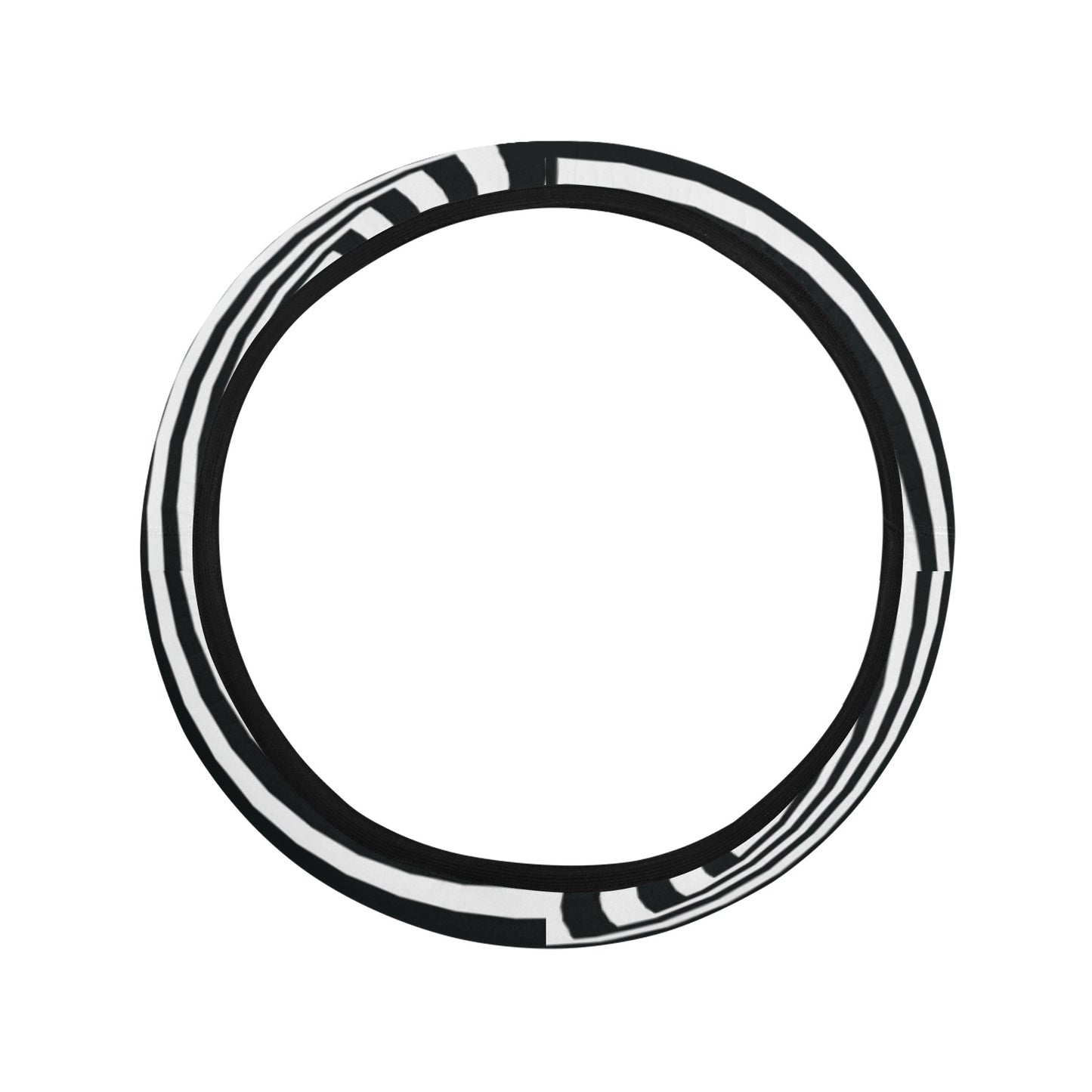 Vortex Print Design LKS302 Steering Wheel Cover with Elastic Edge