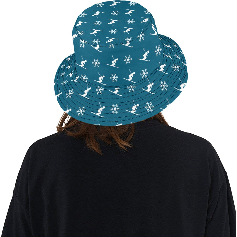 Ski Print Design LKS301 Unisex Bucket Hat