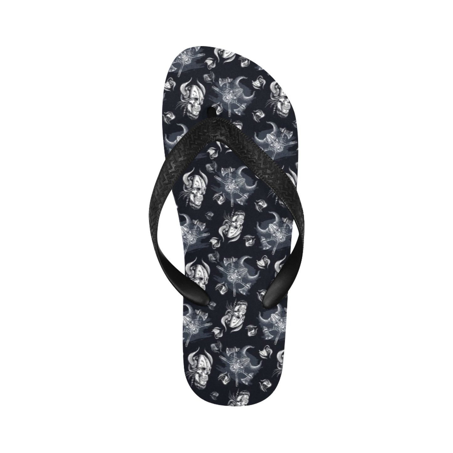 Vikings Print Design LKS304 Flip Flops