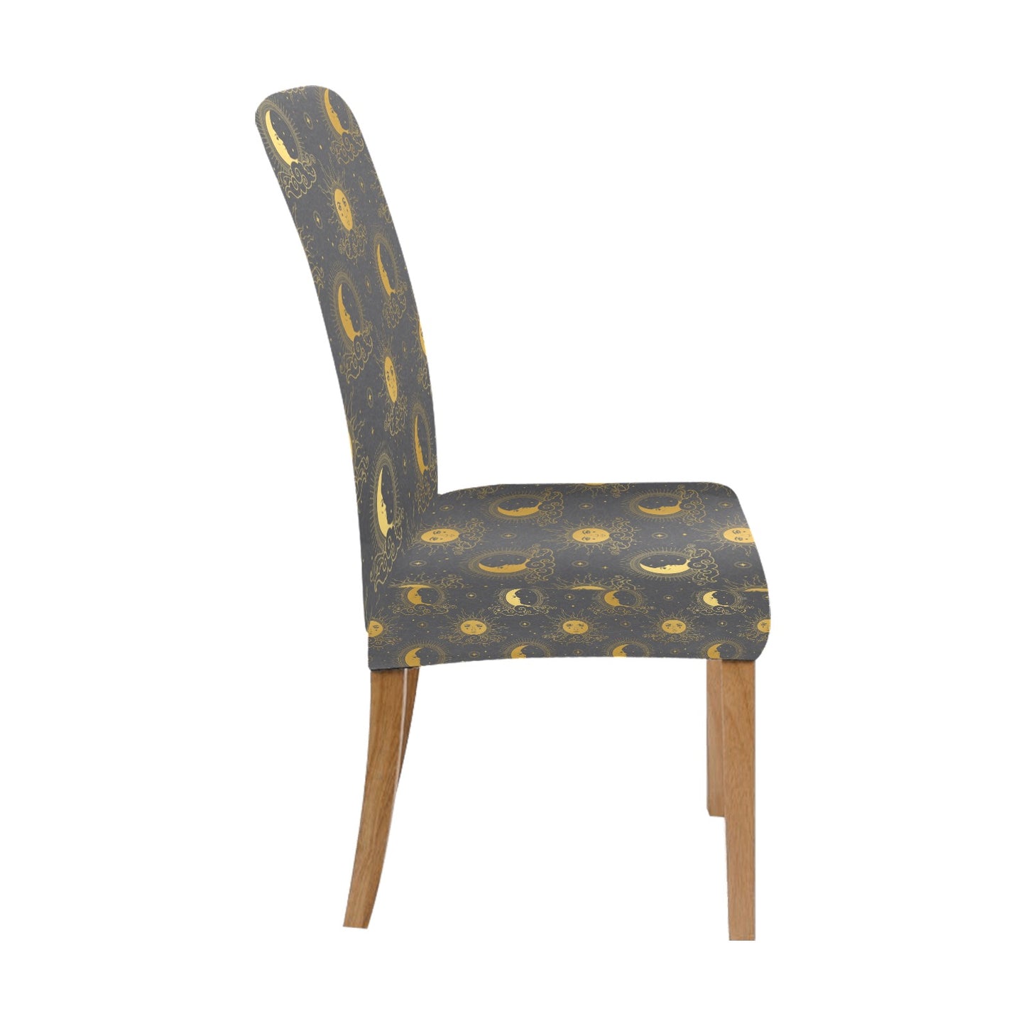 Sun Moon Print Design LKS305 Dining Chair Slipcover