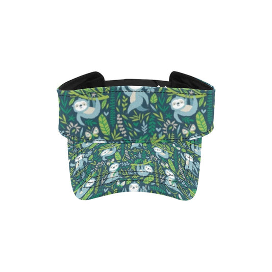 Sloth Print Design LKS304 Unisex Sun Visor
