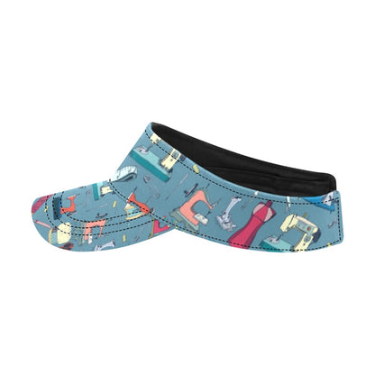 Sewing Equipment Print Design LKS301 Unisex Sun Visor