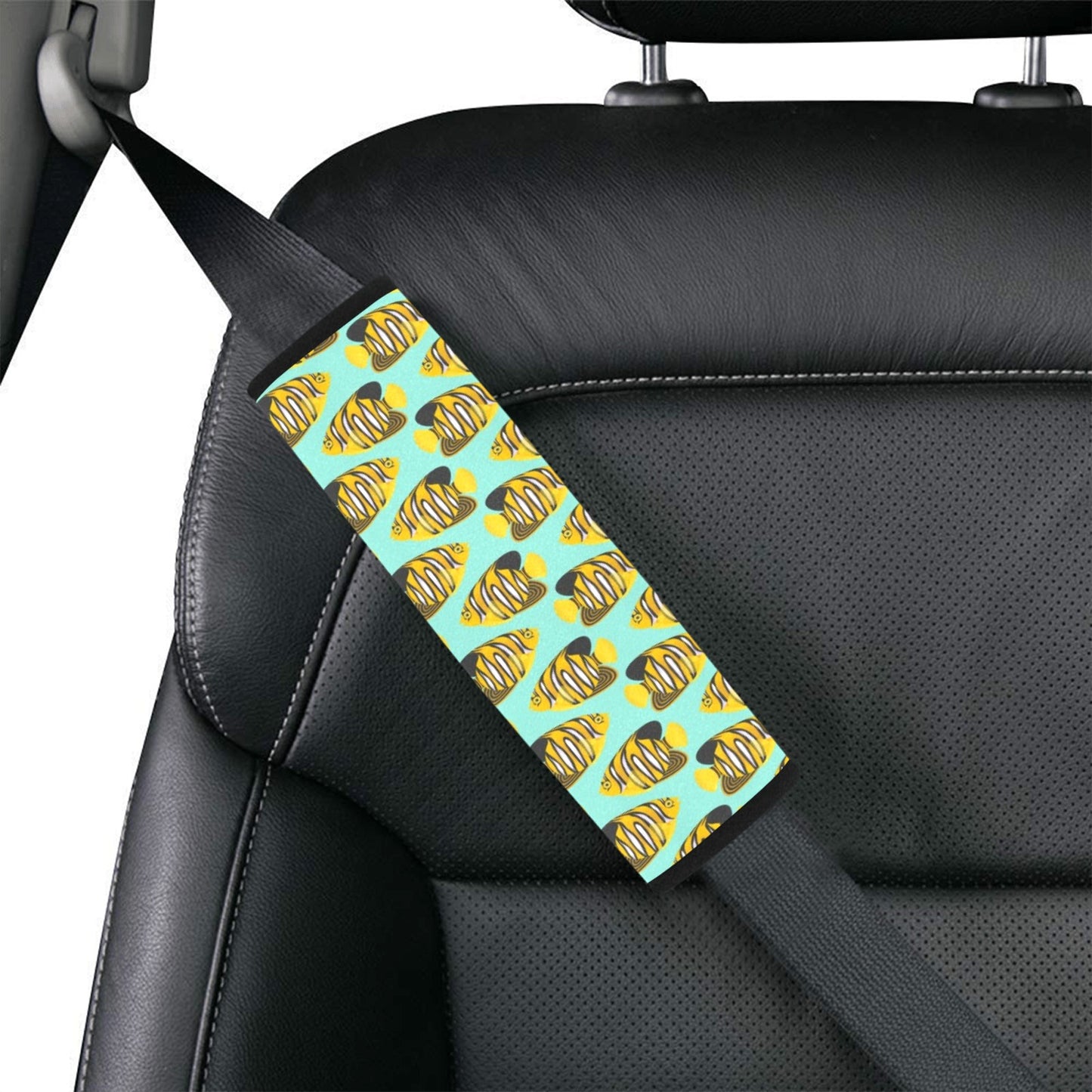 Angelfish Print Design LKS402 Car Seat Belt Cover