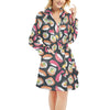 Sushi Print Design LKS306 Women's Fleece Robe