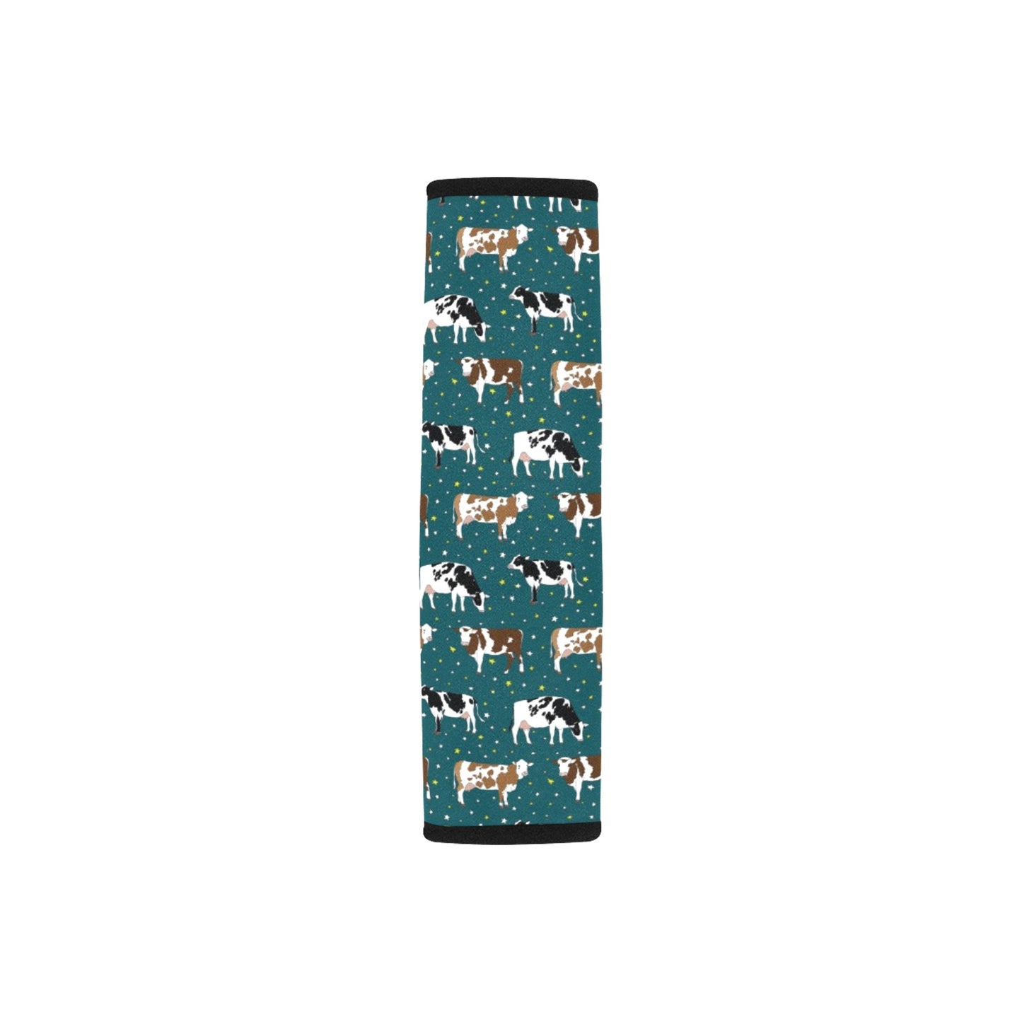 Cattle Print Design LKS404 Car Seat Belt Cover