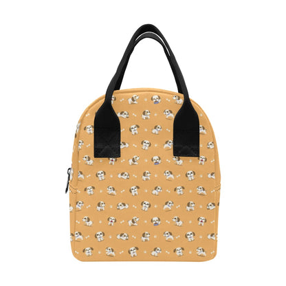 Shih Tzu Print Design LKS304 Insulated Lunch Bag