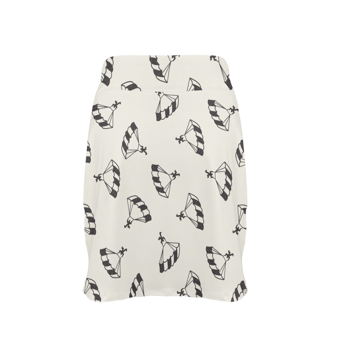 Skydiver Print Design LKS301 17" Golf & Pickleball Skort with Pockets