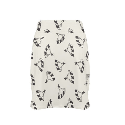 Skydiver Print Design LKS301 17" Golf & Pickleball Skort with Pockets