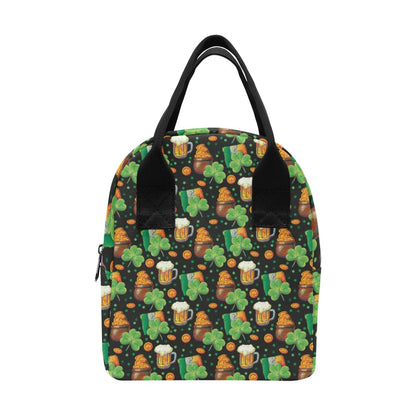 St Patricks Day Print Design LKS303 Insulated Lunch Bag