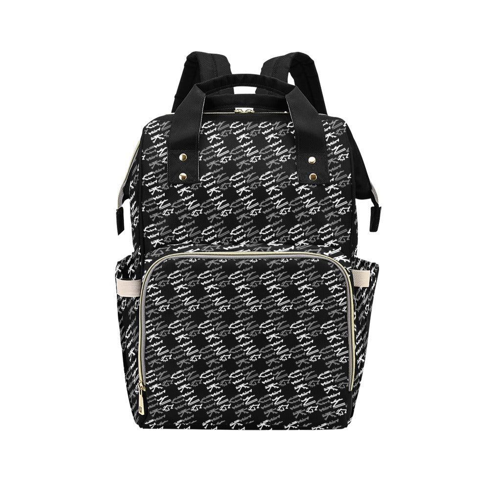 Vikings Print Design LKS306 Diaper Bag Backpack