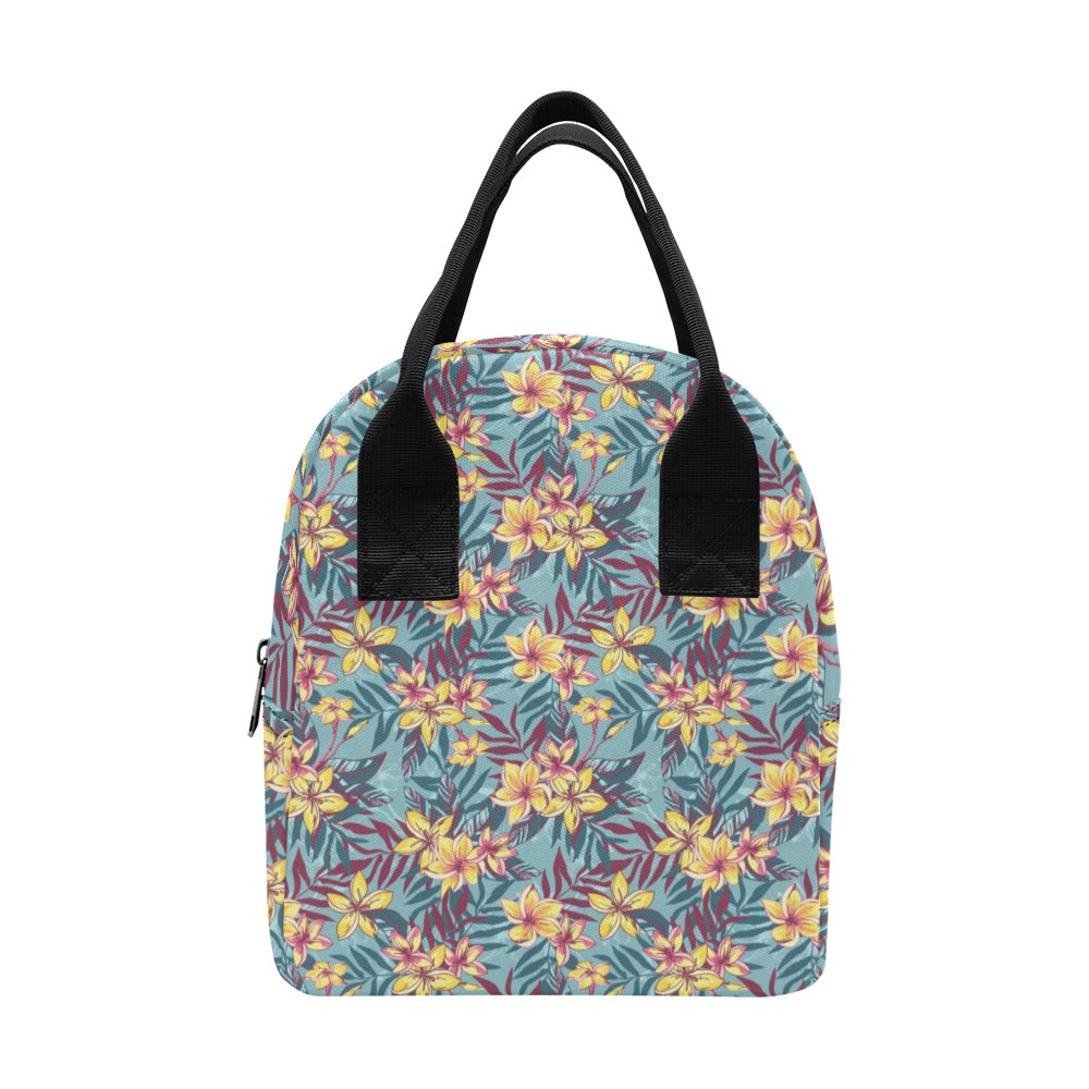 Summer Floral Print Design LKS304 Insulated Lunch Bag