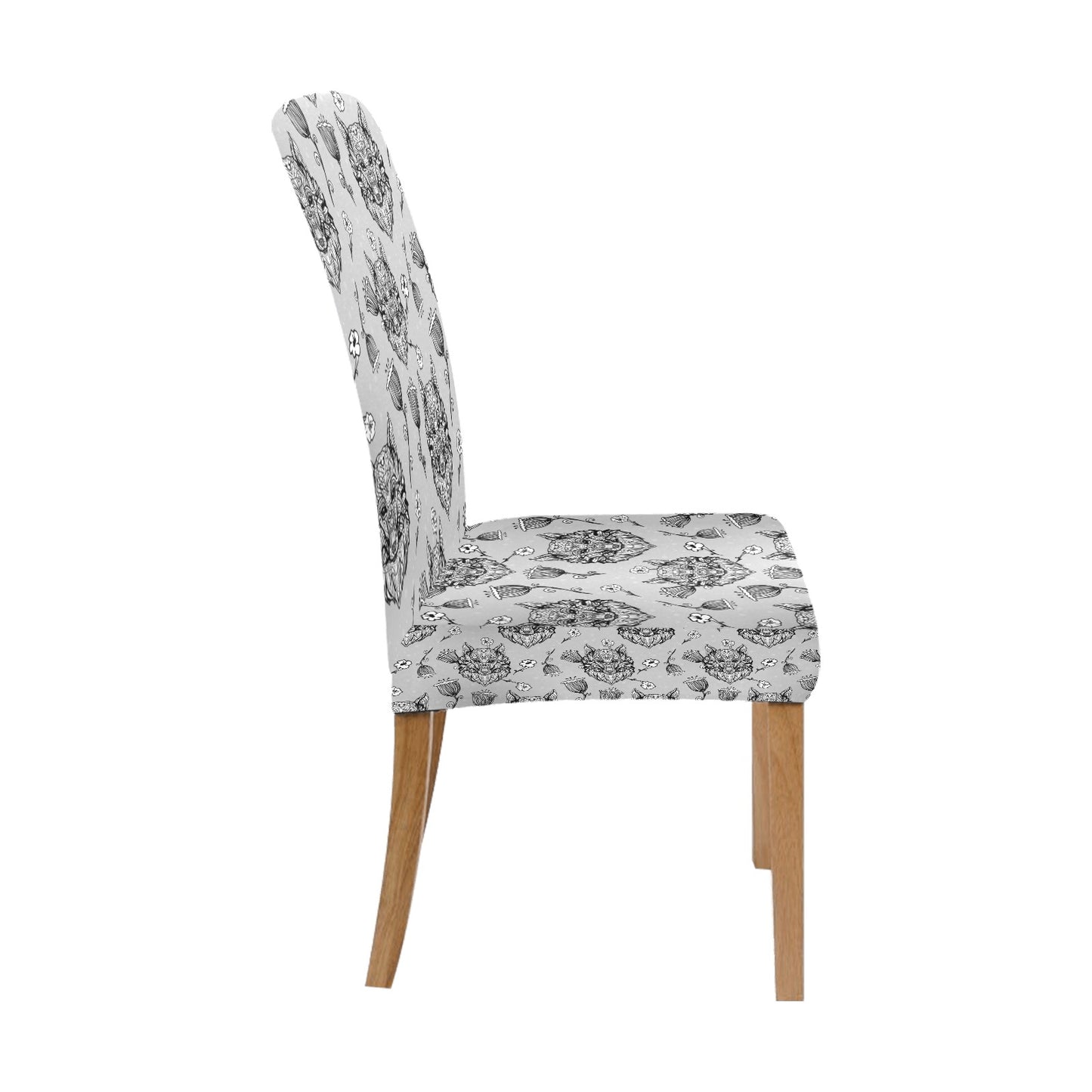 Tribal Pattern Print Design LKS306 Dining Chair Slipcover