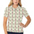 Western Cowboy Print Women's Polo Shirt