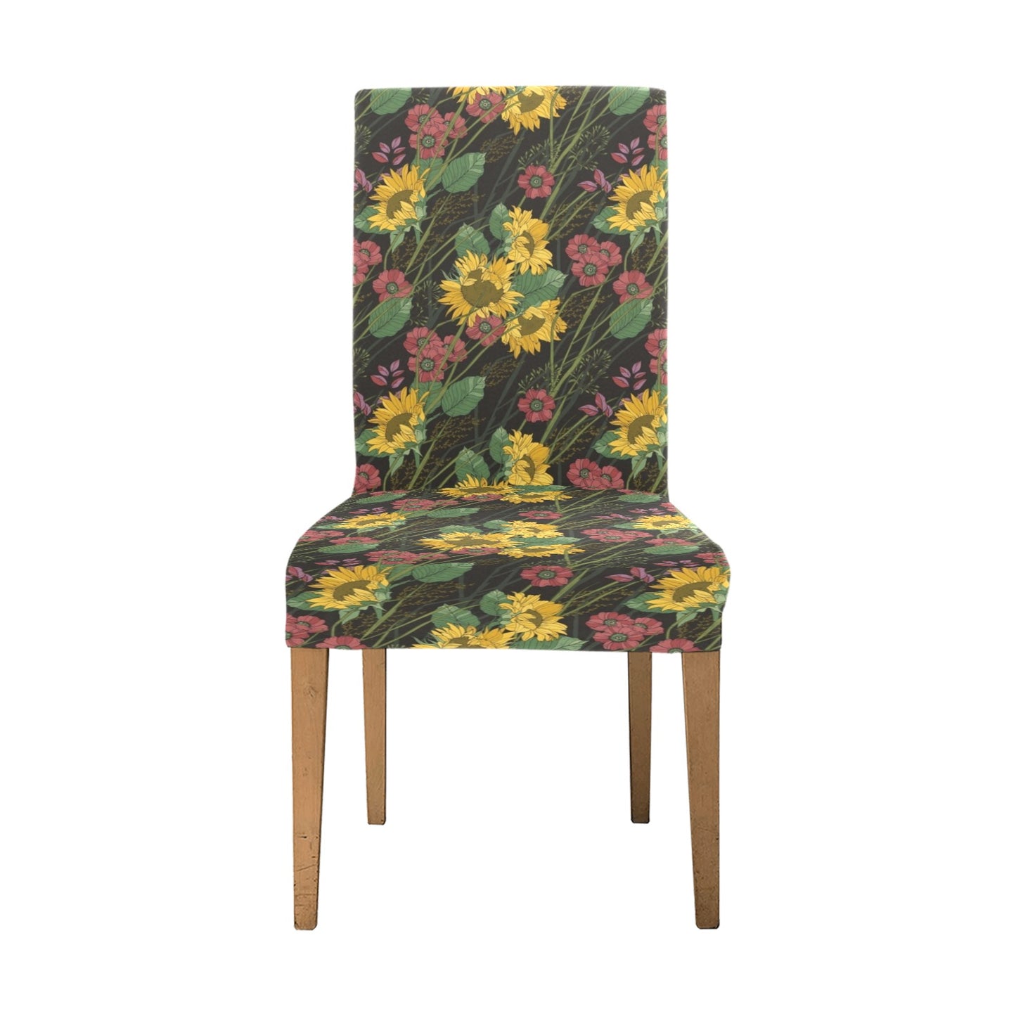 Sunflower Print Design LKS303 Dining Chair Slipcover