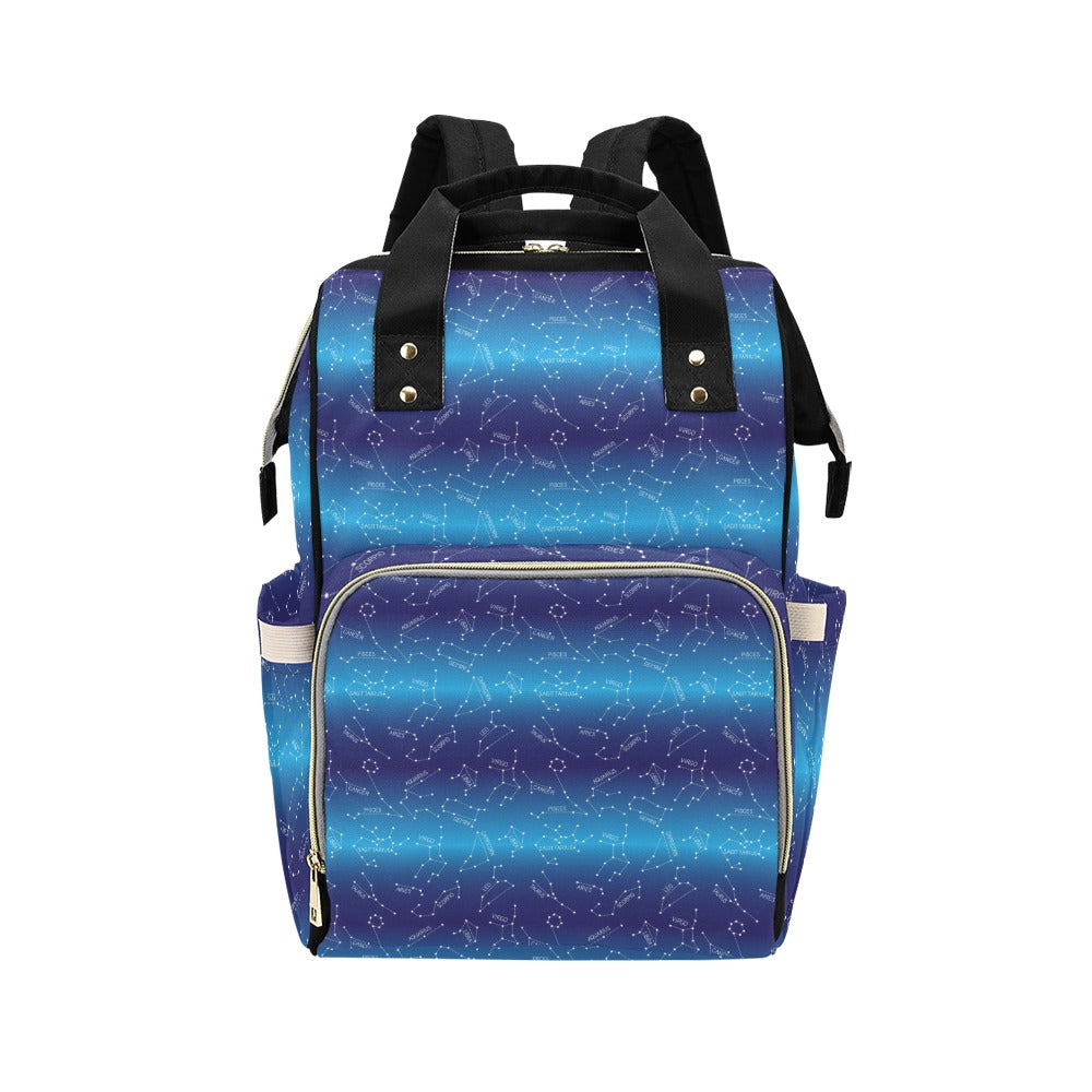 Virgo Print Design LKS302 Diaper Bag Backpack