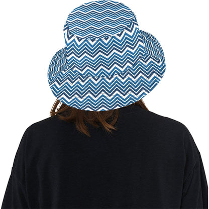 Chevron Print Design LKS403 Unisex Bucket Hat