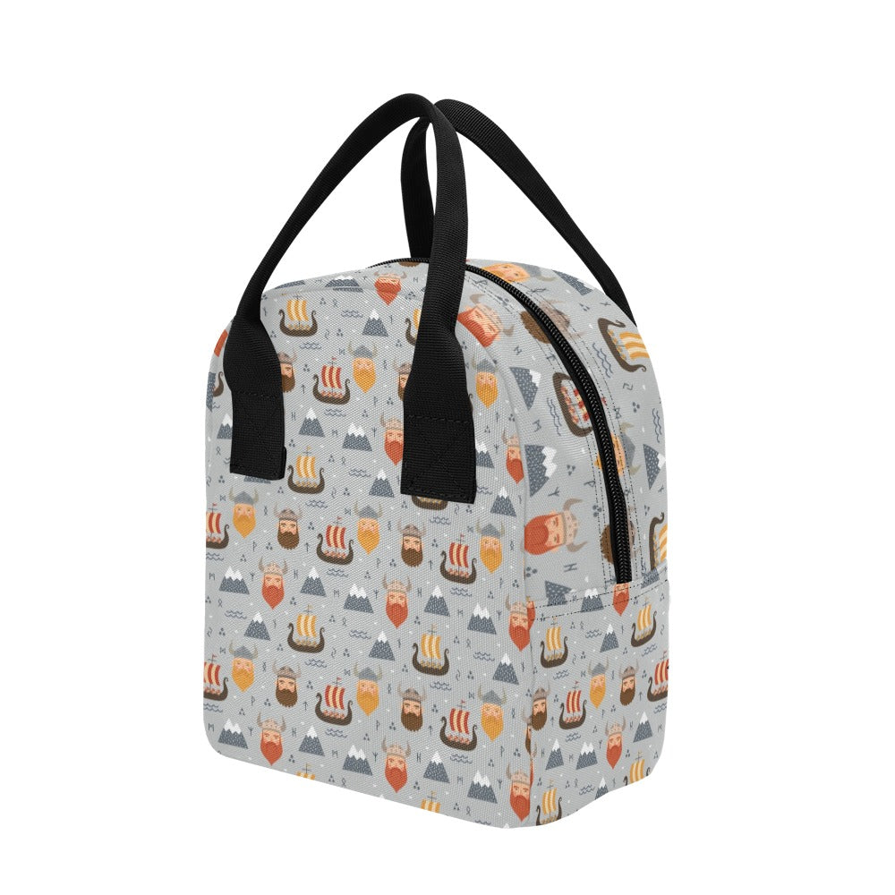 Vikings Print Design LKS307 Insulated Lunch Bag