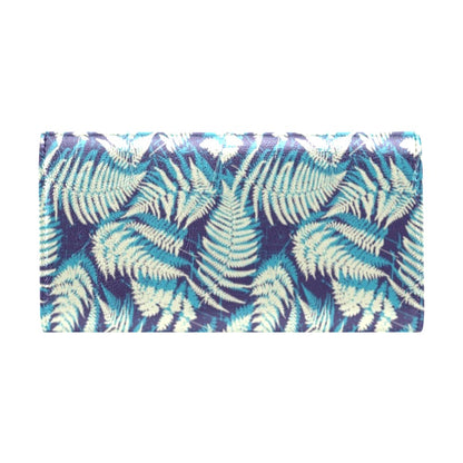 Fern Leave Summer Print Pattern Women's Trifold Wallet