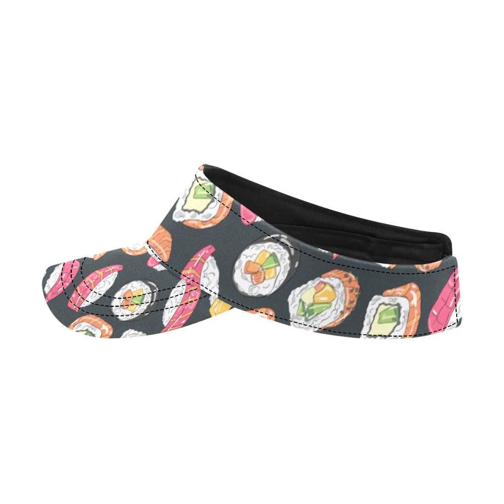 Sushi Print Design LKS306 Unisex Sun Visor