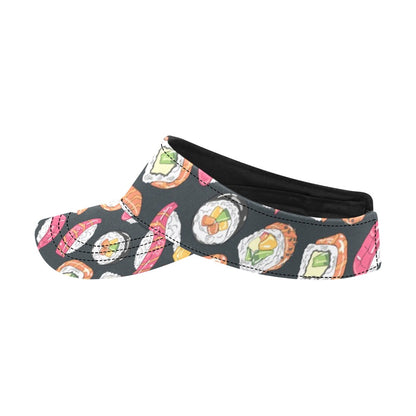 Sushi Print Design LKS306 Unisex Sun Visor