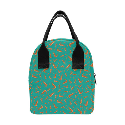Shrimp Print Design LKS301 Insulated Lunch Bag