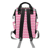 Chevron Print Design LKS402 Diaper Bag Backpack