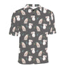 Rabbit Print Design LKS402 Men Polo Shirt