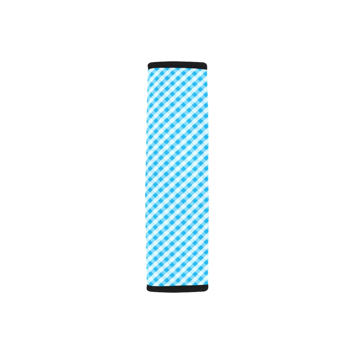 Gingham Print Design LKS401 Car Seat Belt Cover