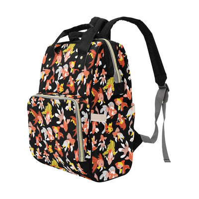 Goldfish Print Design LKS401 Diaper Bag Backpack