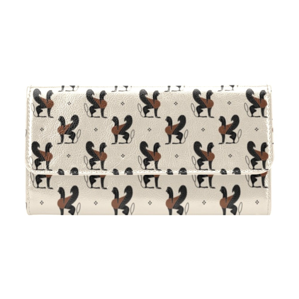 Ancient Greek Print Design LKS3010 Women's Trifold Wallet