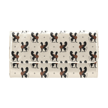 Ancient Greek Print Design LKS3010 Women's Trifold Wallet