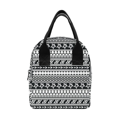 Samoan Pattern Print Design LKS303 Insulated Lunch Bag
