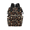 Mummy Halloween Print Design LKS303 Diaper Bag Backpack