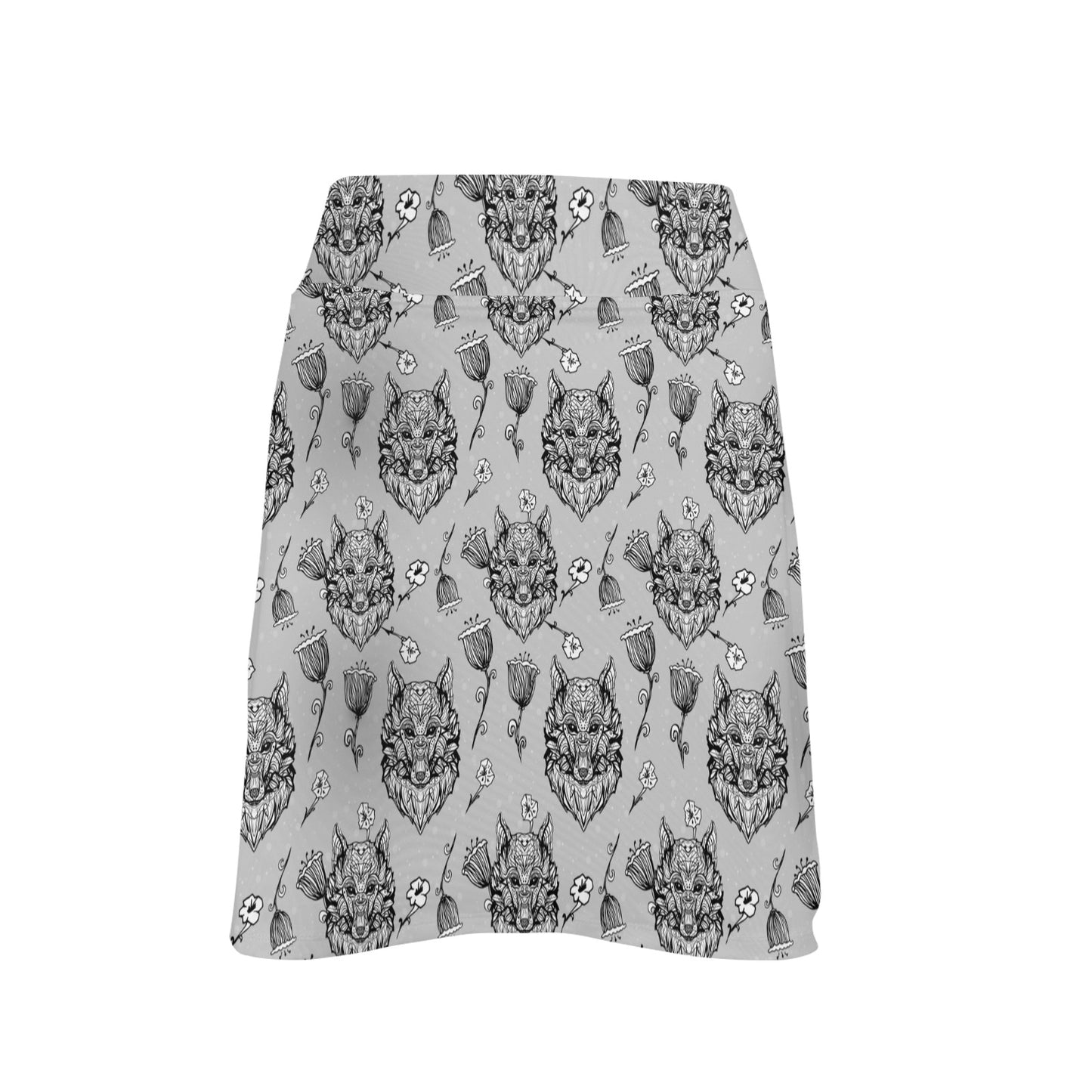 Tribal Pattern Print Design LKS306 17" Golf & Pickleball Skort with Pockets