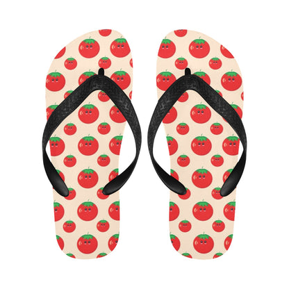 Tomato Print Design LKS308 Flip Flops