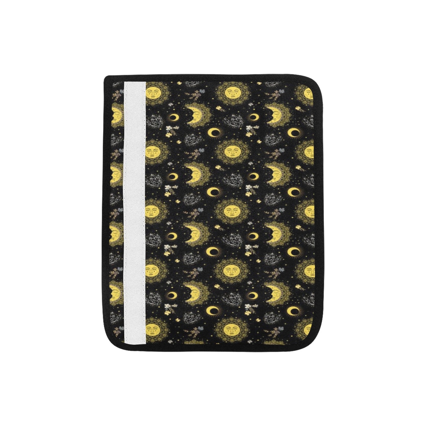Sun Moon Print Design LKS301 Car Seat Belt Cover
