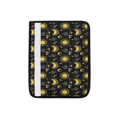 Sun Moon Print Design LKS301 Car Seat Belt Cover