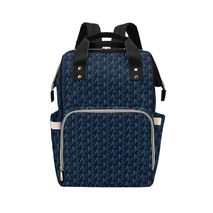 Vikings Print Design LKS302 Diaper Bag Backpack