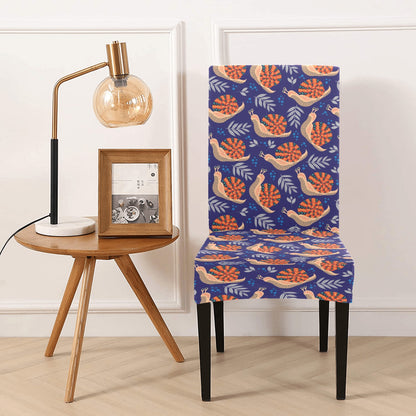 Snail Print Design LKS401 Dining Chair Slipcover