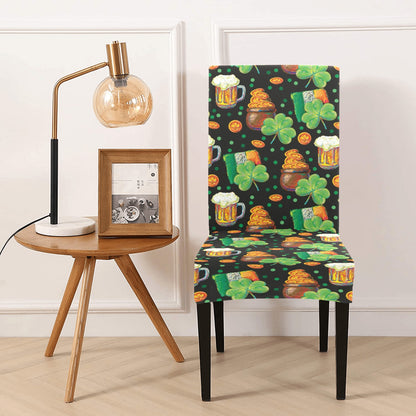 St Patricks Day Print Design LKS303 Dining Chair Slipcover