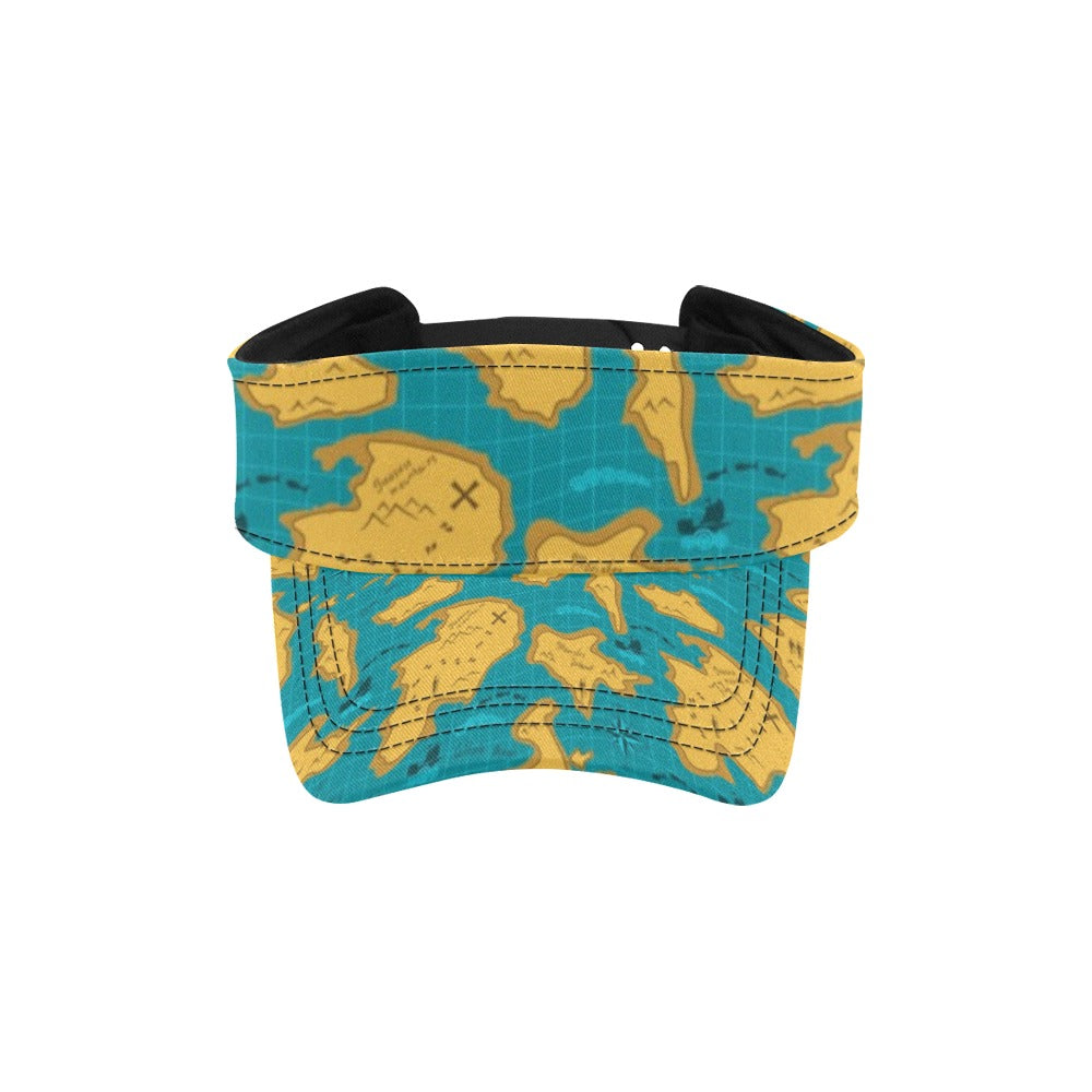 World Map Print Design LKS301 Unisex Sun Visor