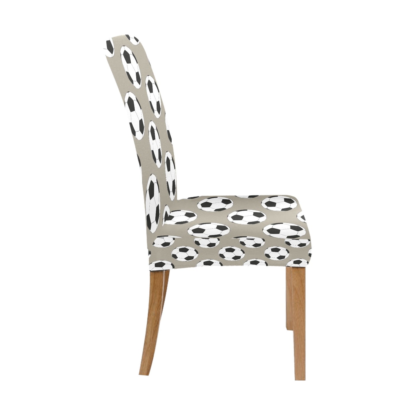Soccer Ball Print Design LKS302 Dining Chair Slipcover
