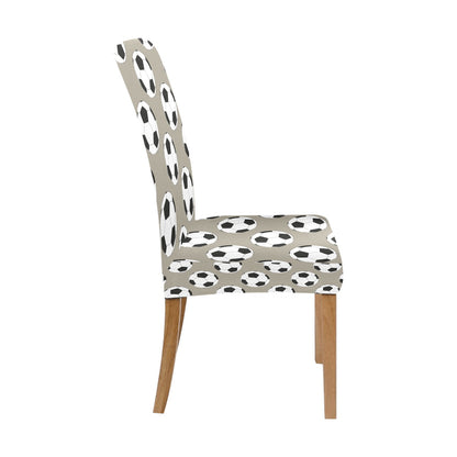 Soccer Ball Print Design LKS302 Dining Chair Slipcover