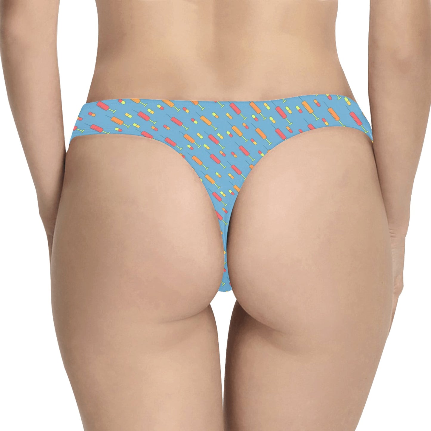 Phlebotomist Medical Pattern Women's Thongs