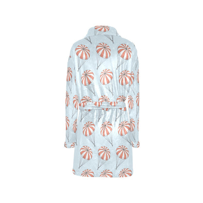 Skydiving Pattern Print Design 01 Women's Fleece Robe