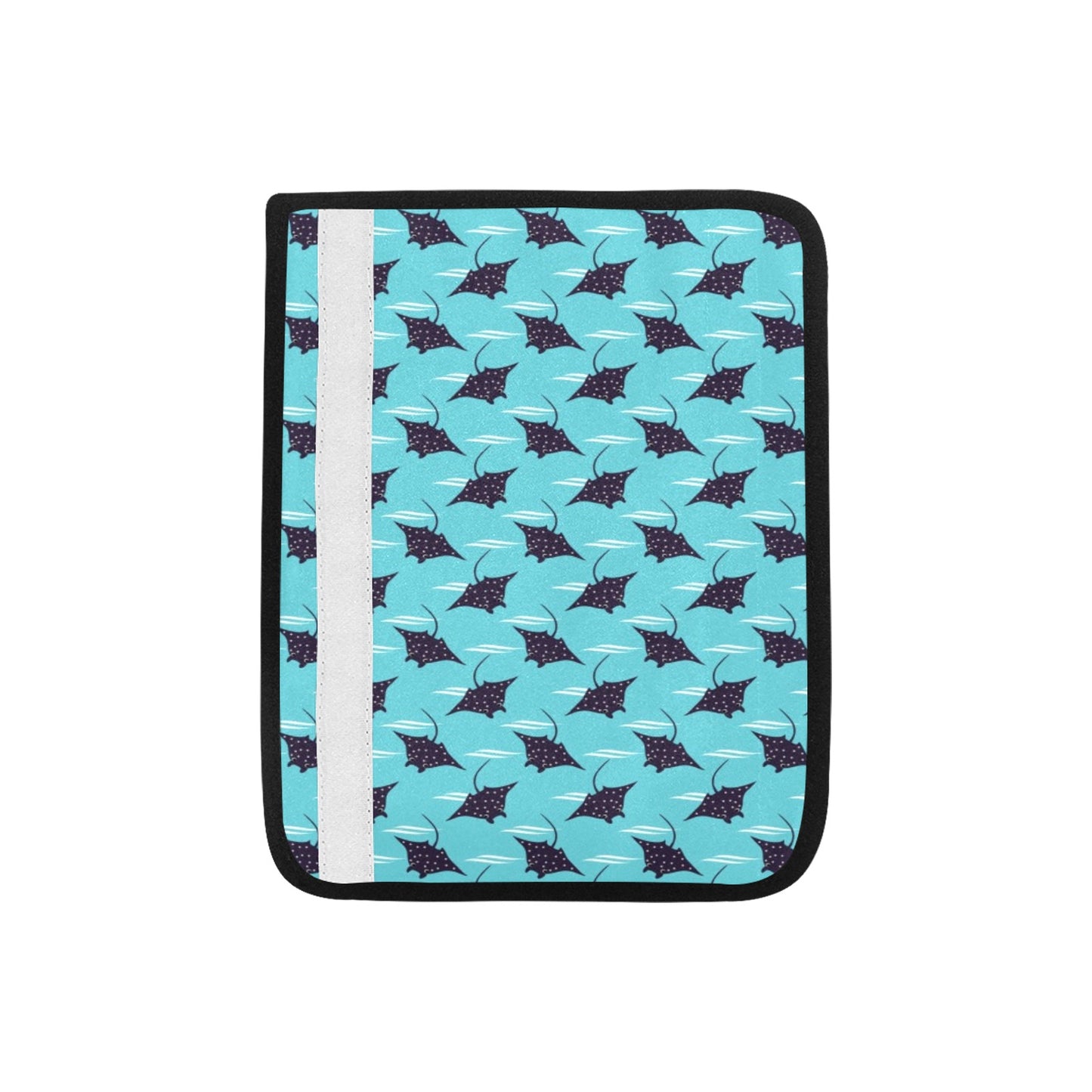 Manta Ray Print Design LKS403 Car Seat Belt Cover