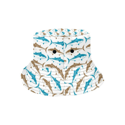 Tuna Fish Print Design LKS301 Unisex Bucket Hat