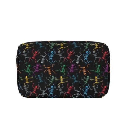 Skeleton Colorful Print Design LKS302 Insulated Lunch Bag