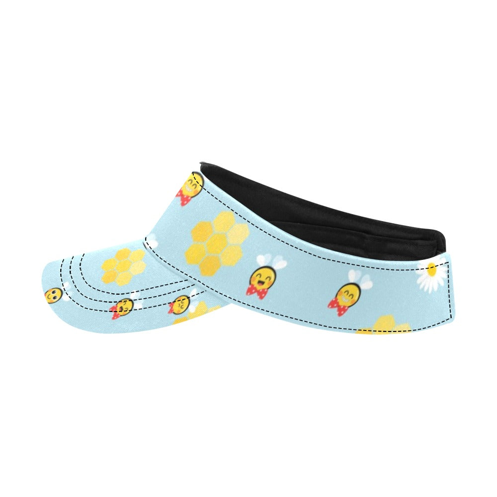 Bee Cute Print Design LKS304 Unisex Sun Visor